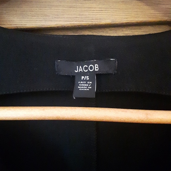 Jacob Black Dress with Pockets & Sleeves Sz Small - Picture 3 of 4